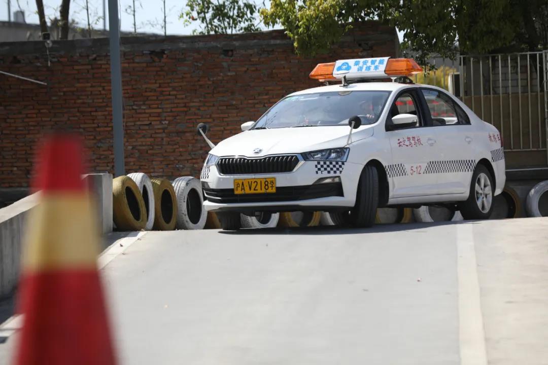 上海一驾校现场(图片来源:视觉中国)