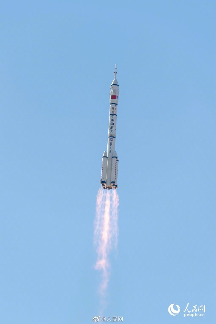 神舟十二发射高清大图#来啦!