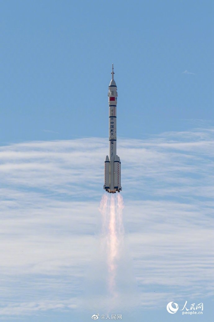 神舟十二发射高清大图#来啦!
