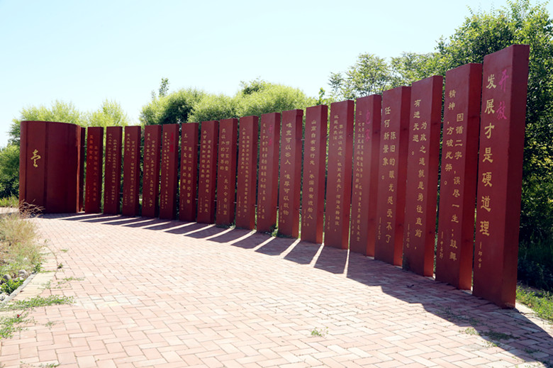 学党史悟思想办实事开新局军垦文化墙成为兵地党史学习教育打卡地