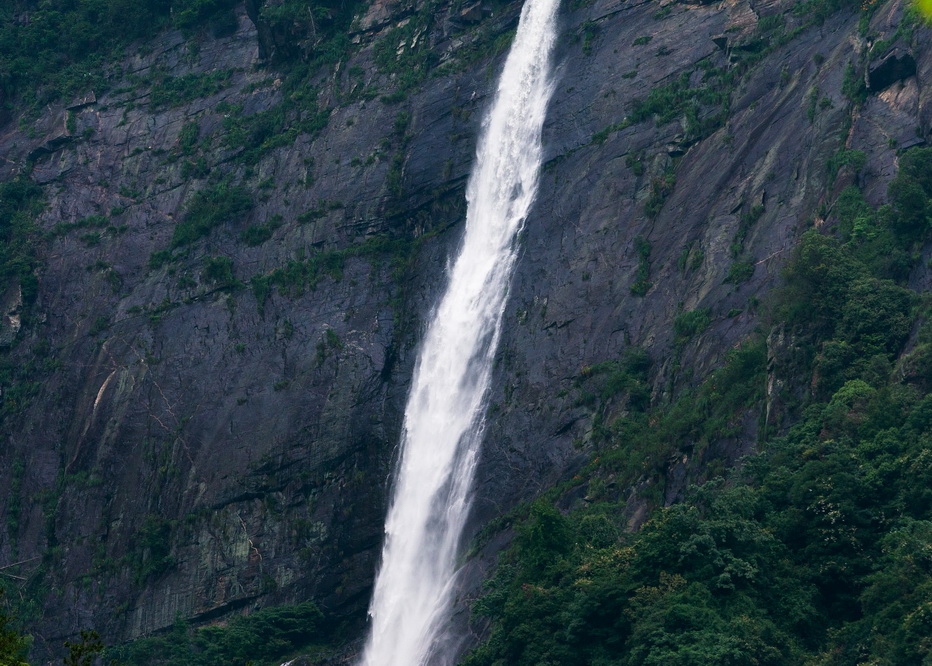 庐山瀑布图片全景图片图片
